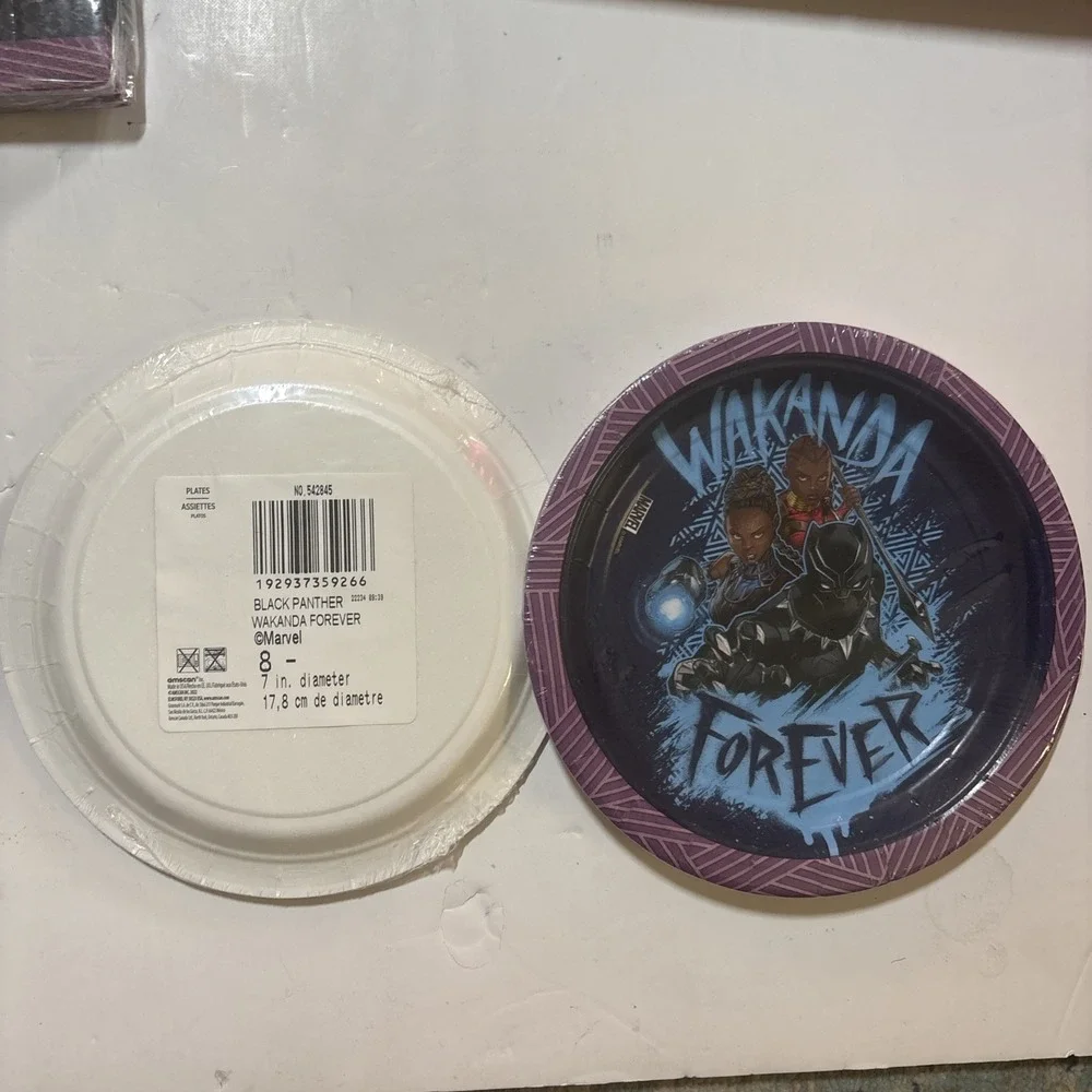 Marvel Black Panther Wakanda Birthday Party Decoration Lot!